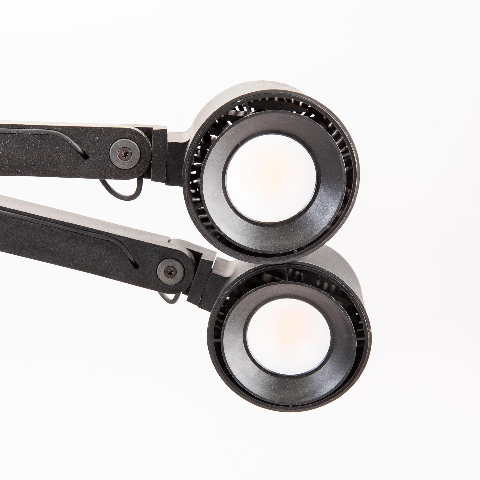 Dirk Winkel for Wästberg, table lamps, a pair, "w127b2", contemporary production.