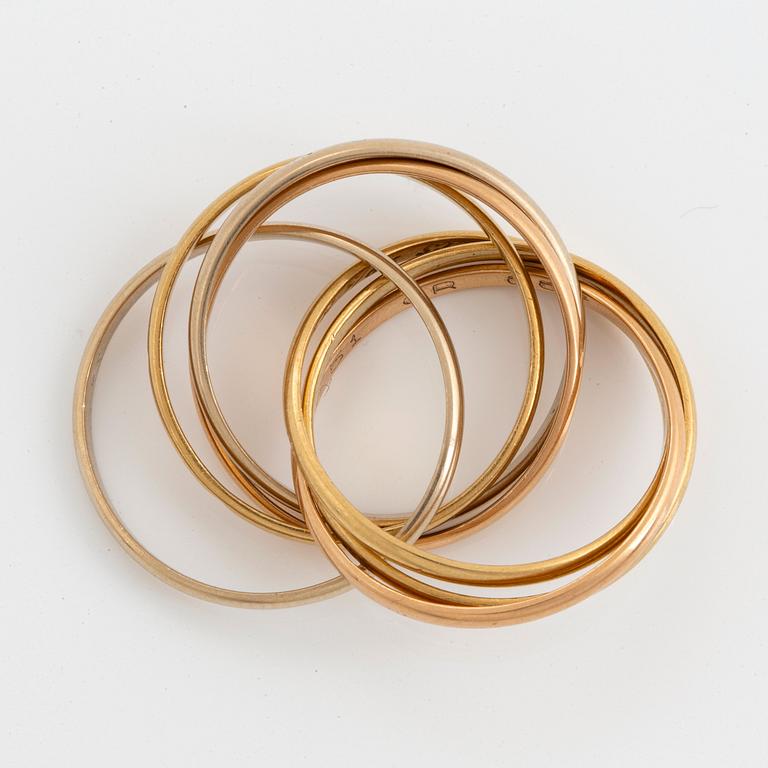 Cartier ring "Trinity".
