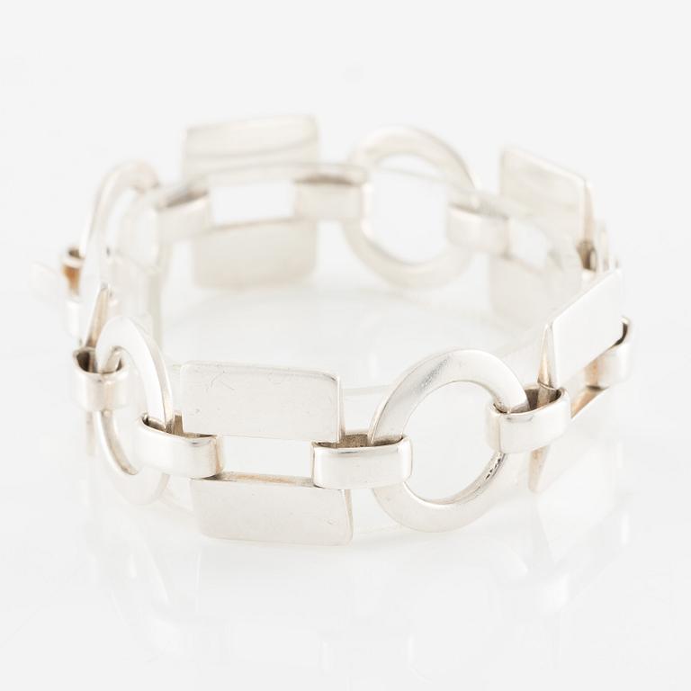 Sven-Erik Högberg, arm link, silver.