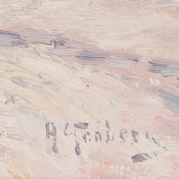 ANTON GENBERG, oljemålning på duk, signerad.