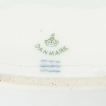 A 20th century Flora Danica Royal Copenhagen porcelain dish.