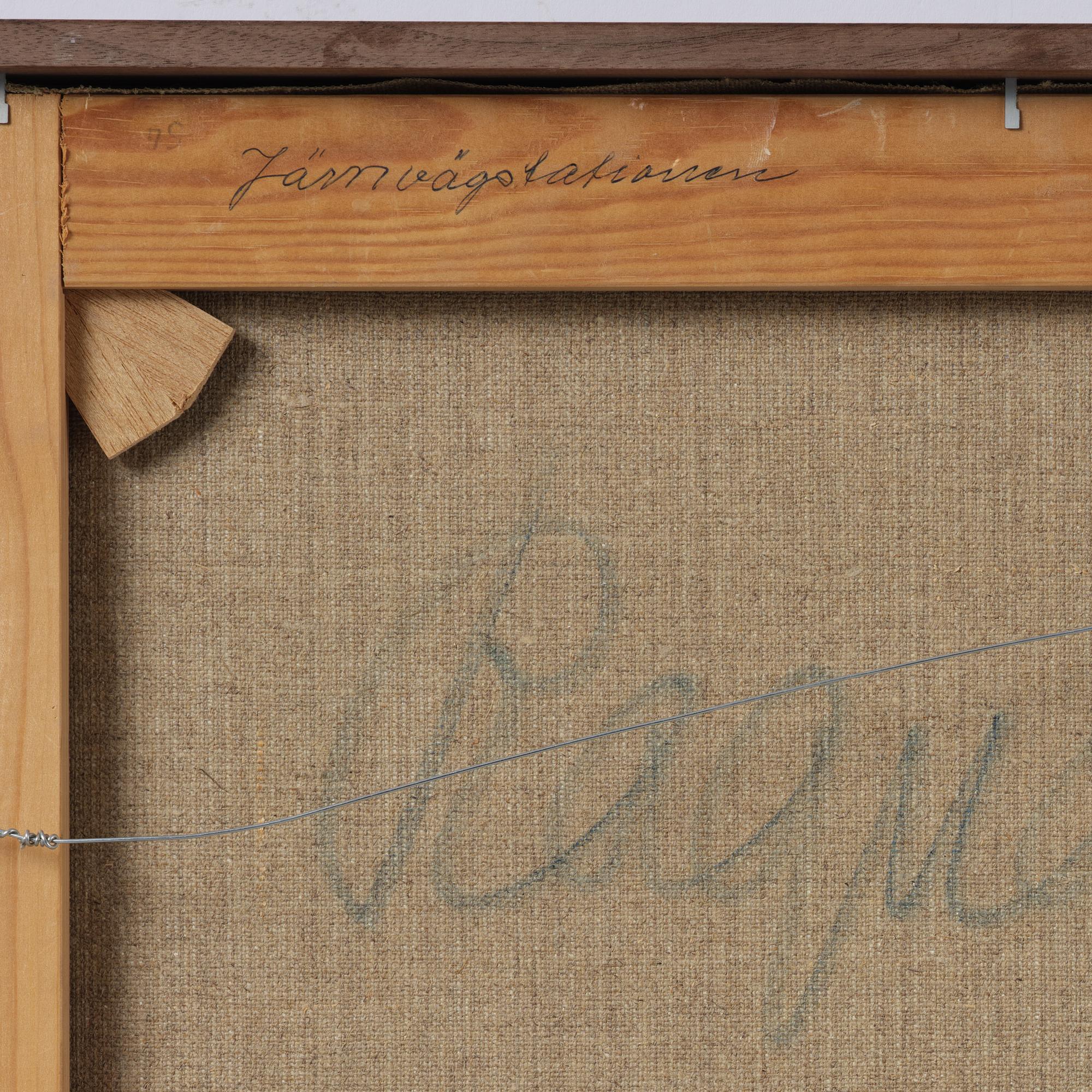 Ragnar Person, "Järnvägsstationen".