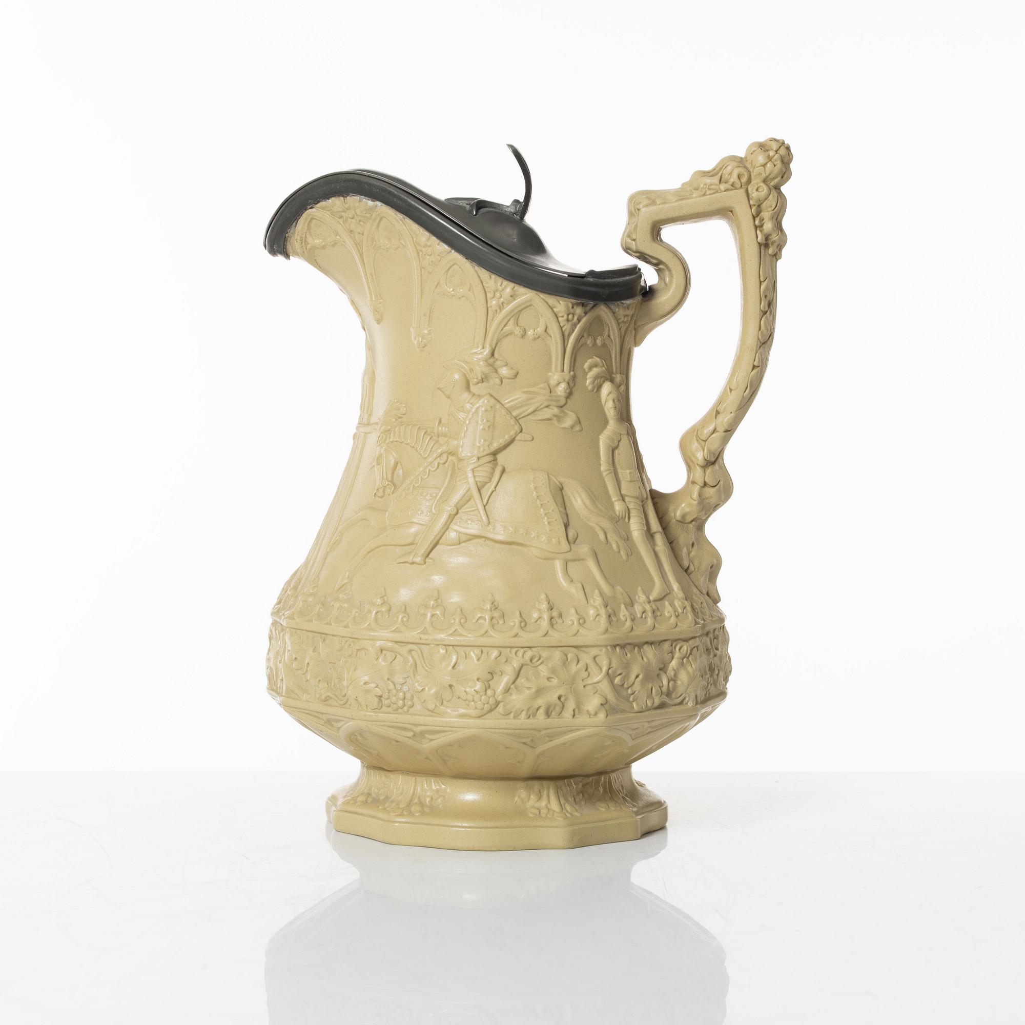 Tillbringare, W. Ridgway, Son, & Co, Hanley, England, 1800-talets mitt.