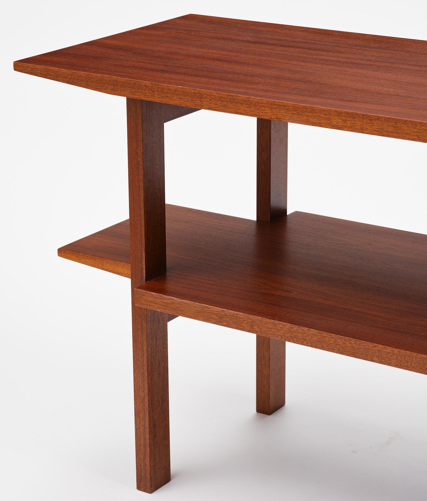 Josef Frank, a library table model 648, Firma Svenskt Tenn, post 1985.