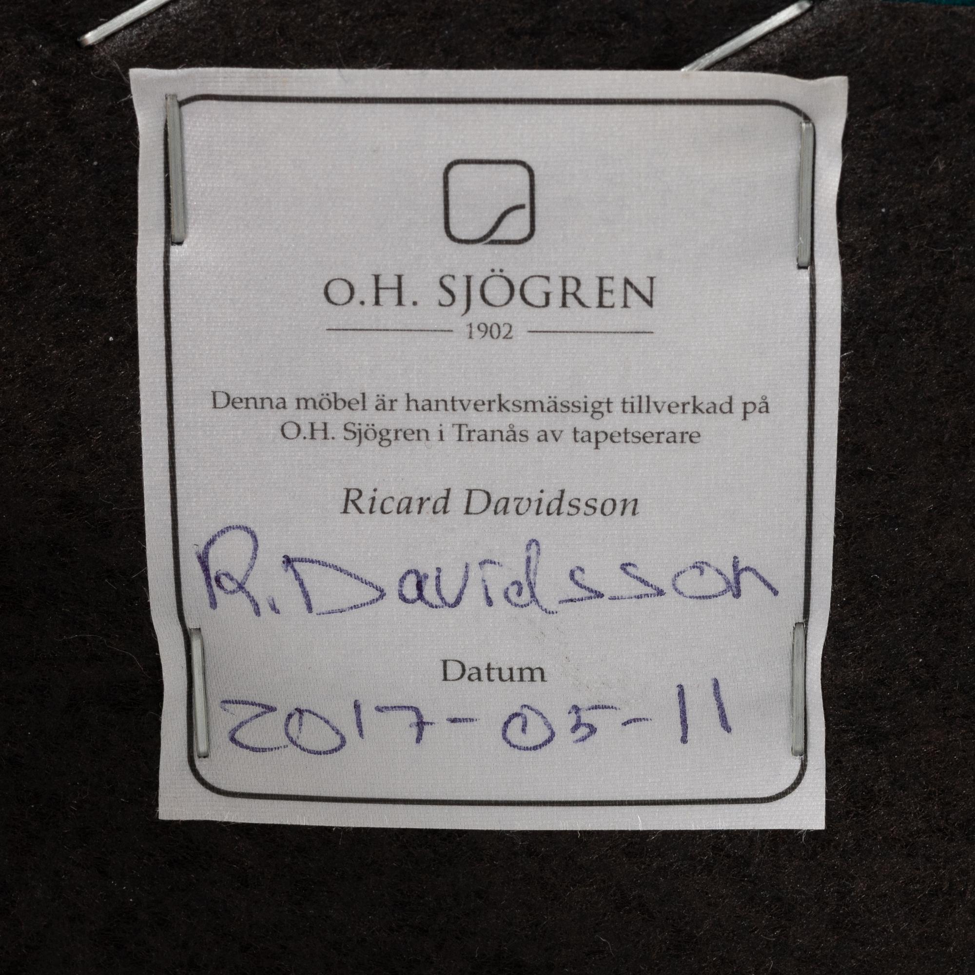Josef Frank, soffa "Långsoffan", modell 3031, Firma Svenskt Tenn.