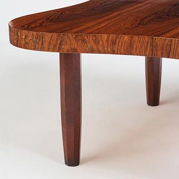 Sten Blomberg, attributed to, coffee table, Meeths, Swedish Modern 1940s.