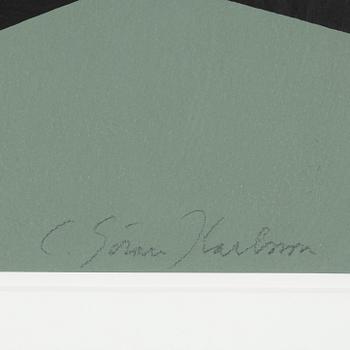 C Göran Karlsson, silkscreen in colours, 1989, signed 72/200.