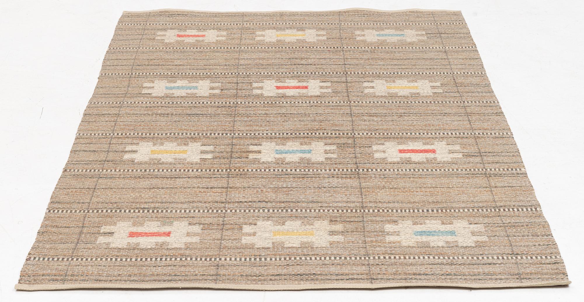 Rakel Carlander, matta, rölakan, ca 212 x 138 cm.