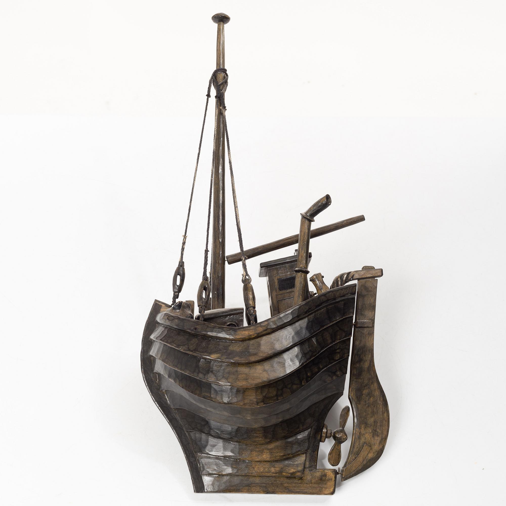 Bengt Lundin, Boat model.