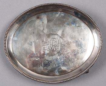 FAT AV SALVERTYP, silver, London 1817.