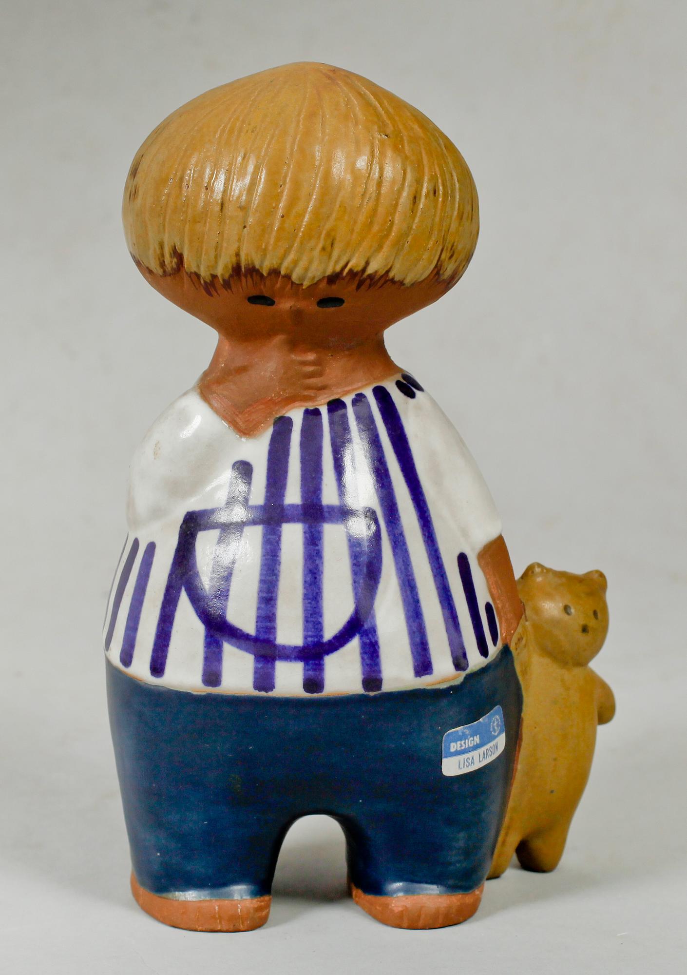 FIGUR, stengods, Lisa Larson, Gustavsberg.