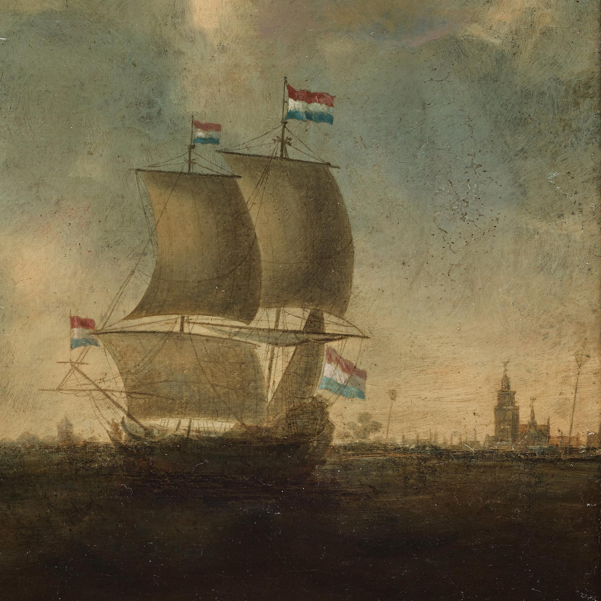 Holländsk skola 16/1700-tal, olja på duk.
