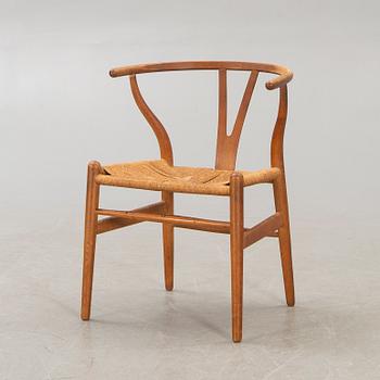 Hans J Wegner, chair, "Y-chair", Carl Hansen & Søn, Denmark.