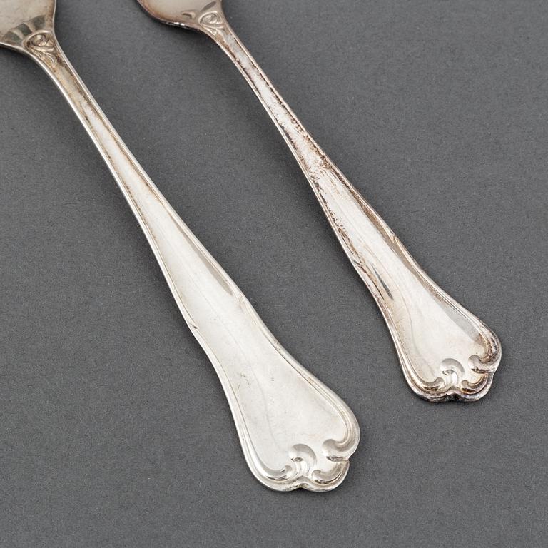 MEMA, bestick, 60 delar, silver, modell Symfoni.