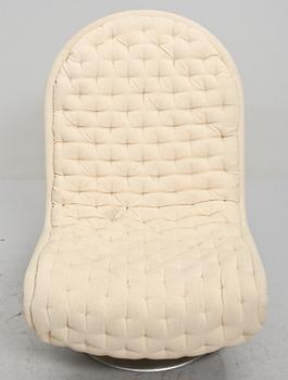 FÅTÖLJER, ett par,  ur serien "System 1-2-3", Verner Panton, 1900-talets andra hälft.