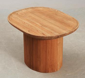 Axel Einar Hjorth, an 'Utö' stained pine table, Nordiska Kompaniet, Sweden 1930's.