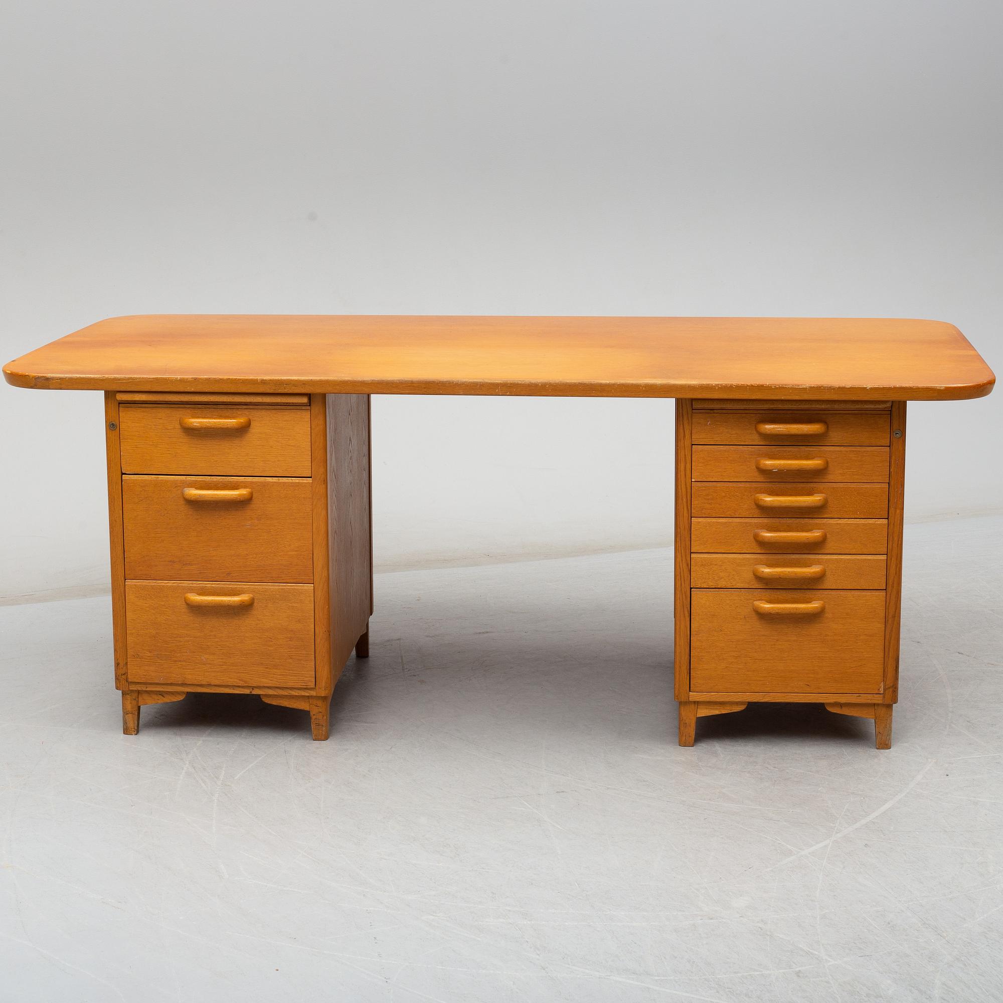 a writing desk by Kågéns Industrier, Tranås. 1960s.