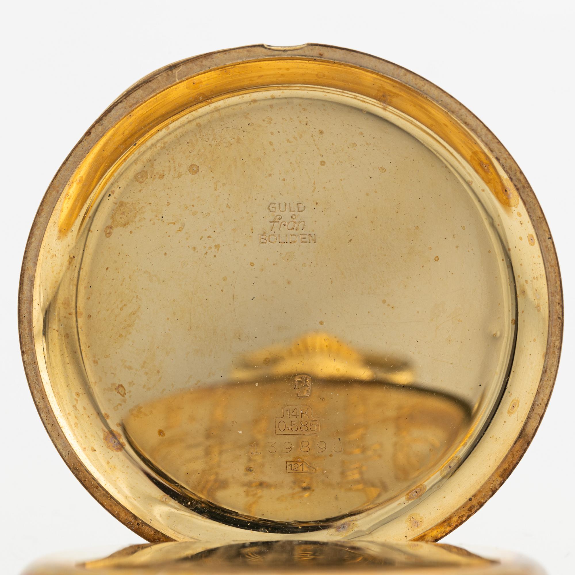 La Rochette, pocket watch, hunter, 49 mm.