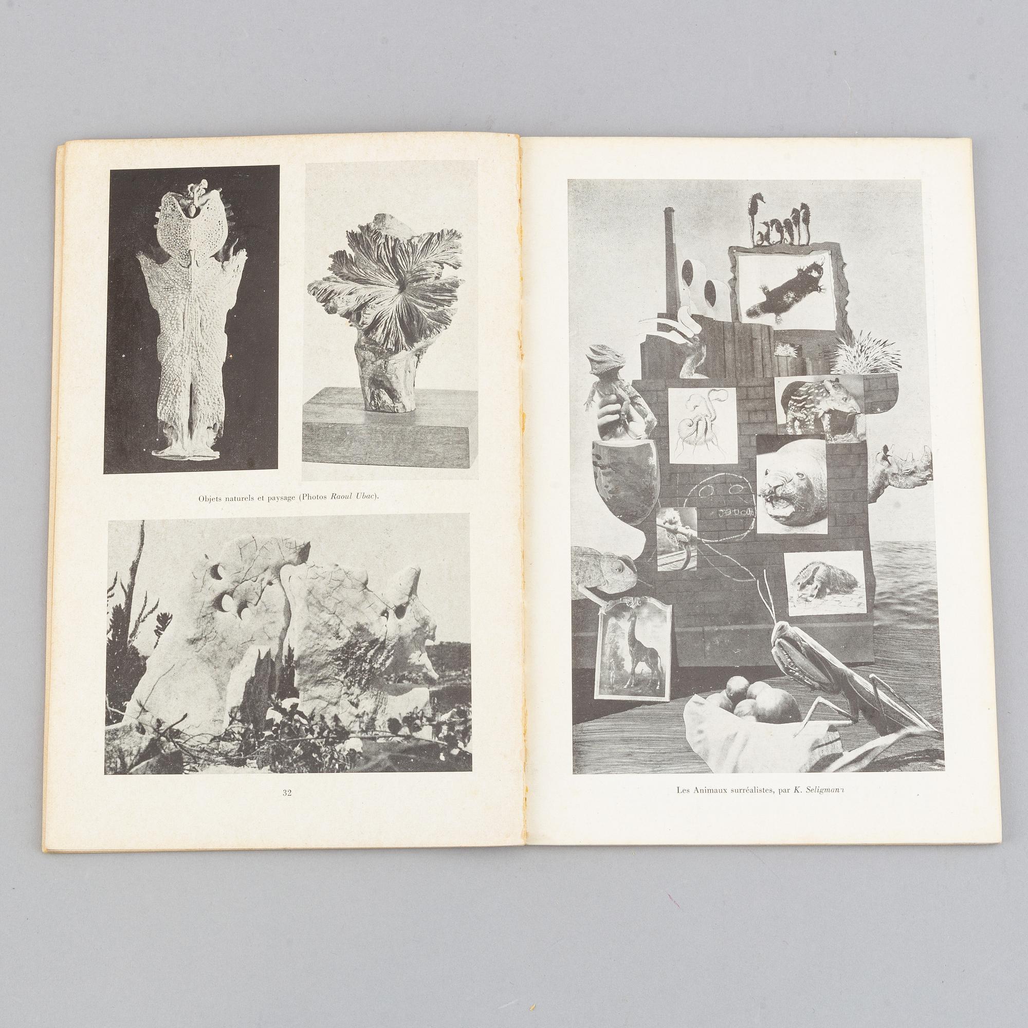 BOOK, "Dictionnaire Abrégé du Surréalisme", 1938.