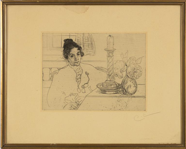 Carl Larsson, "En konstnärshustru".