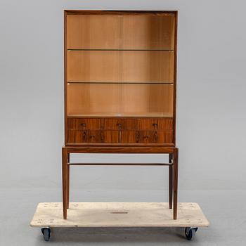 A 'Cortina' vitrine cabinet by Svante Skogh, designed around the year 1956.