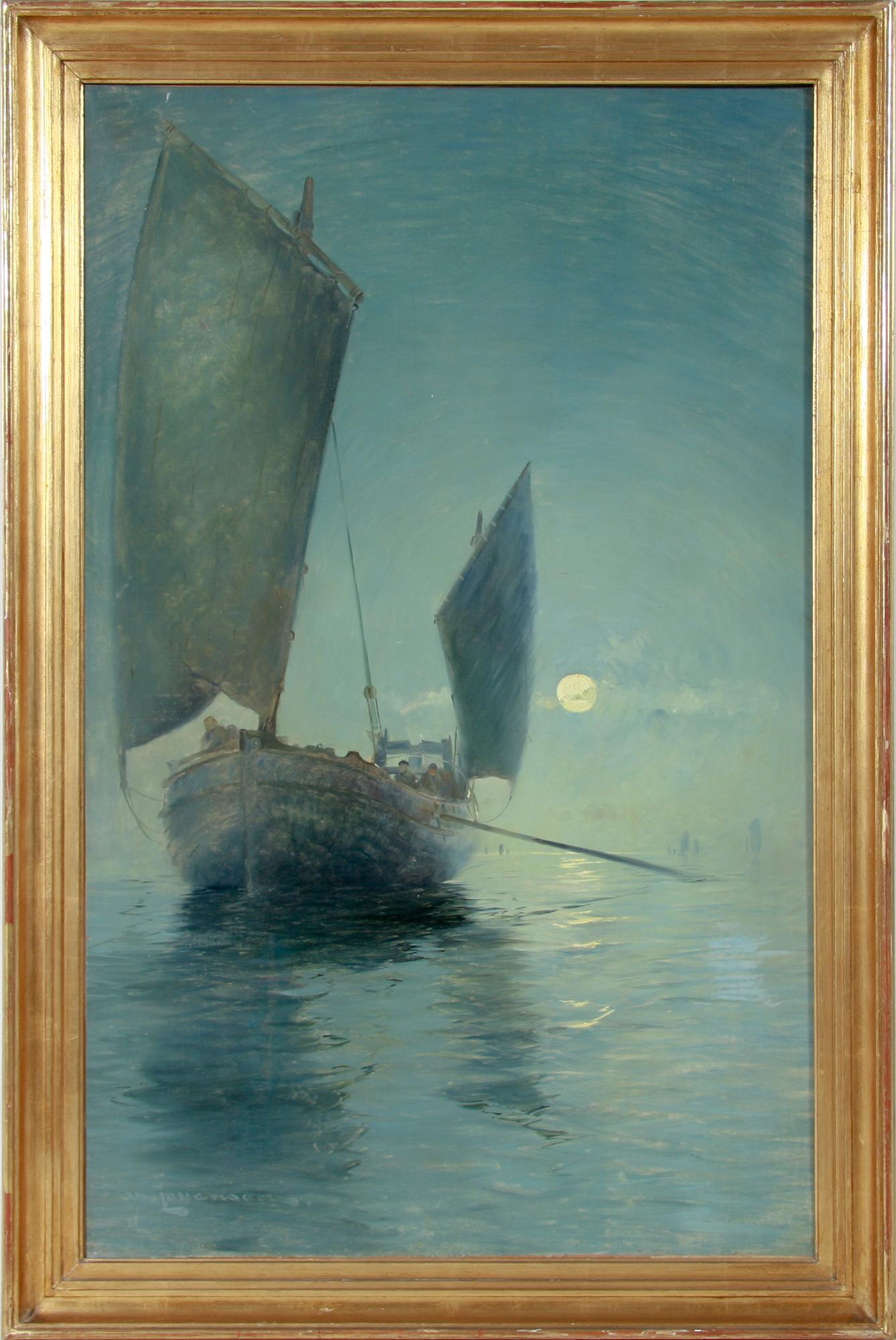 ARVID JOHANSSON, olja på duk. Sign.