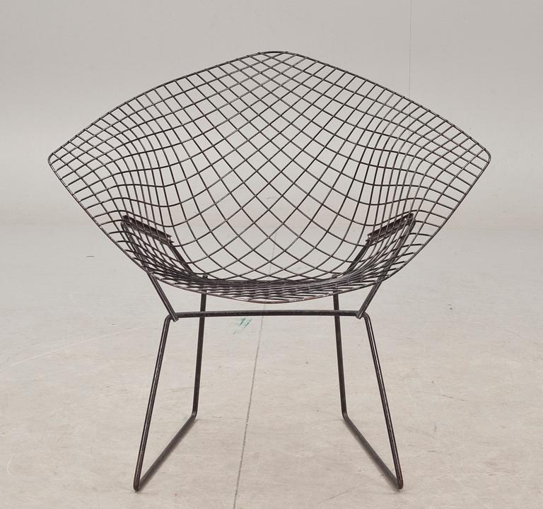 FÅTÖLJ, "Diamond chair". Design Harry Bertoia.