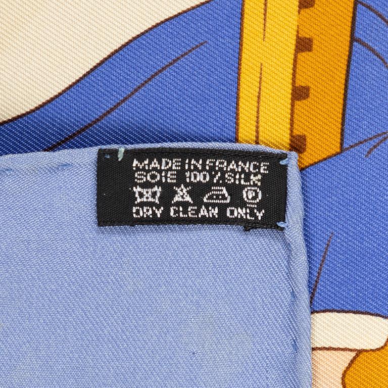 Hermès, a 'Splendeur des Maharajas' twill silk scarf.