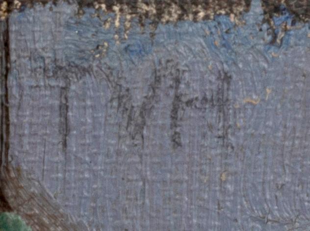 TORA VEGA HOLMSTRÖM, oil on canvas signed.