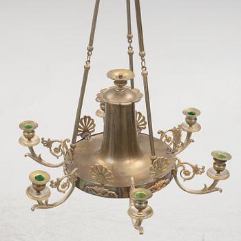 A chandelier, second half of the 19th century.