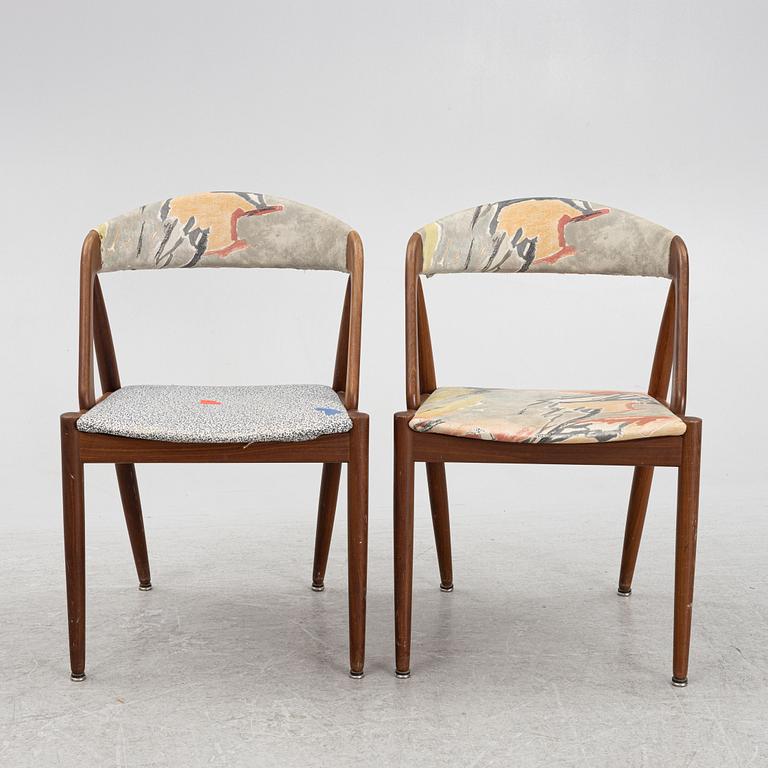 Kai Kristiansen, a pair of "Pige/T21" chairs, Denmark, 1950's/60's.