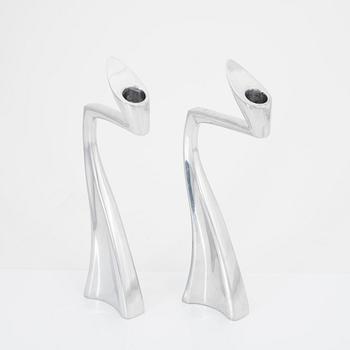 Matthew Hilton, ljusstakar, ett par, "Swan", Escapade.