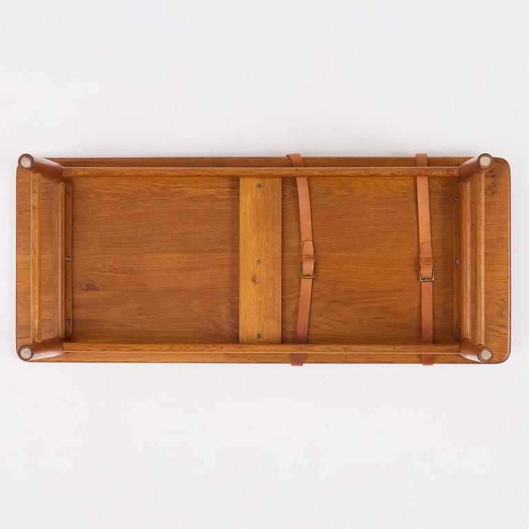 Børge Mogensen, a rare oak bench, cabinetmaker Erhard Rasmussen, Denmark, 1950s.
