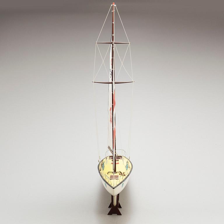 a sailing boat produced by the Soviet union for the olympics 1980.