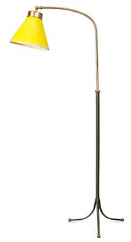680. A Josef Frank brass floor lamp, Svenskt Tenn, model 2463.