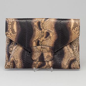 Givenchy Antigona Python Envelope Clutch.