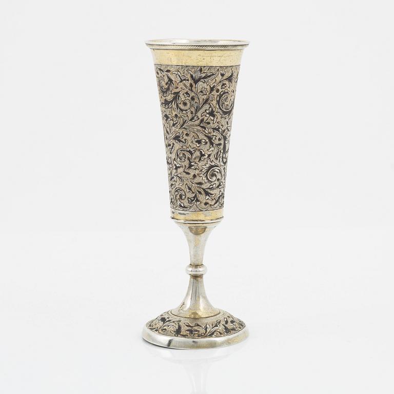 Champagnekalk, silver, niello, Moskva 1846.