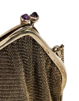 AFTONVÄSKOR, 2 st, silver. 1900-tal. Ca 310 gr.