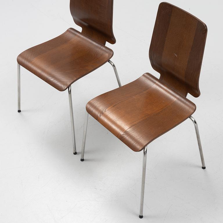 A set of six 'Gilbert' chairs, IKEA, 1990's.