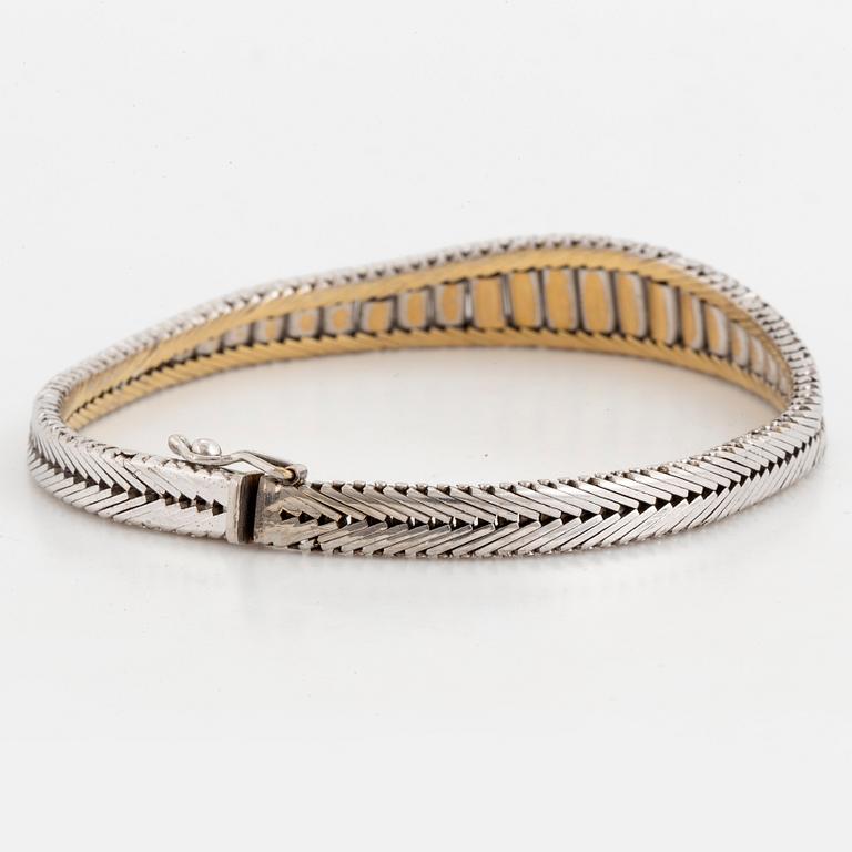 ARMBAND, med smaragder.
