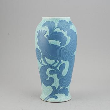 Josef Ekberg, a 'Sgraffito' vase, Gustavsberg, signed and dated 1921.