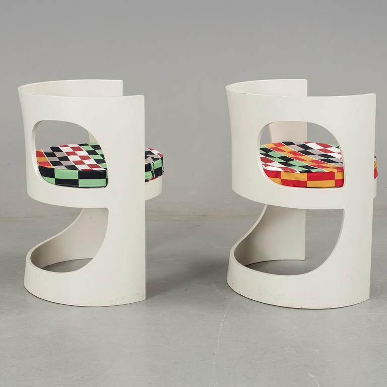 ARNE JACOBSEN, "Prepop", för Asko 1968, matgrupp, 6 delar.