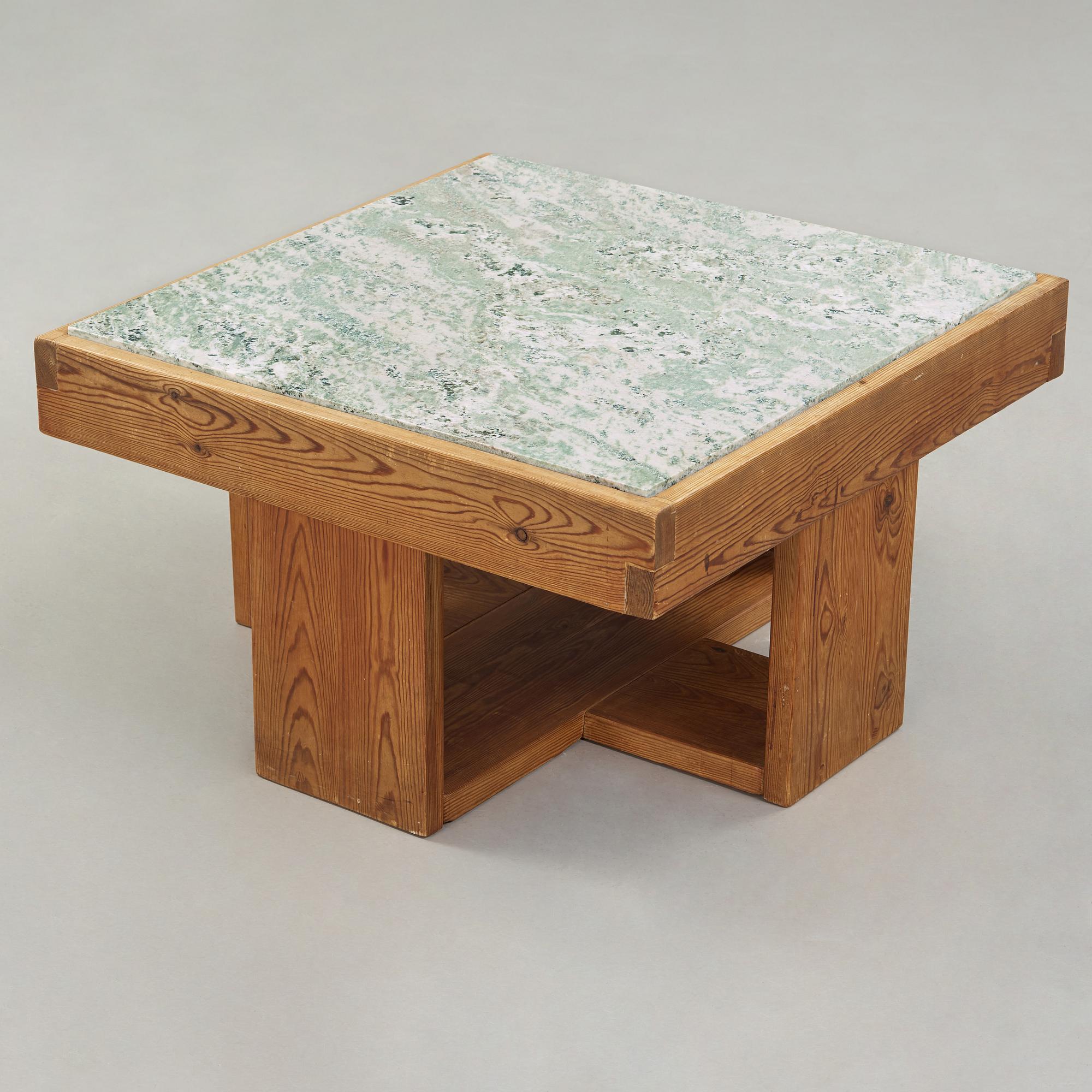 A Swedish Modern pine table, probably mid 20th C.