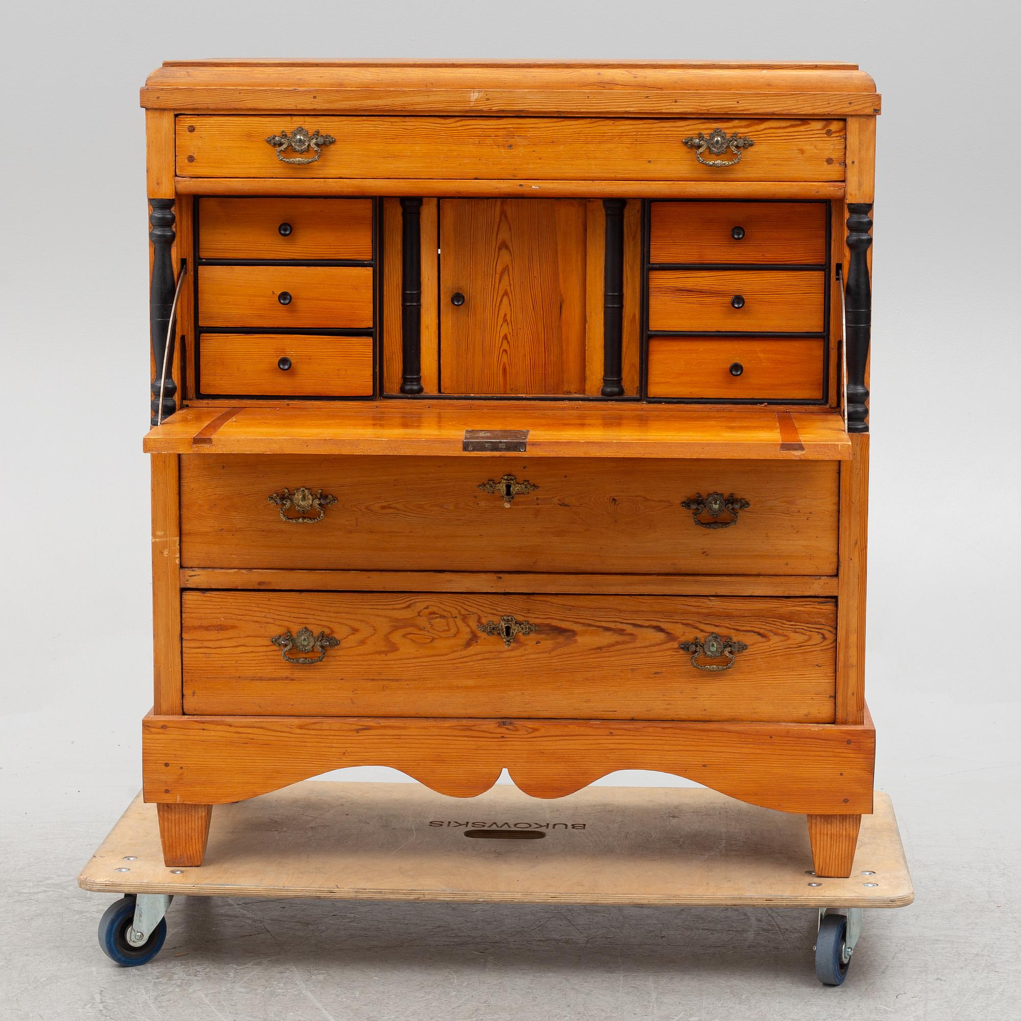 A chiffonier, 19th Century.