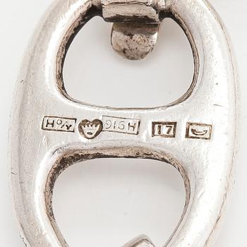 Bertel Gardberg, A silver bracelet, Hopeatehdas Oy, Helsinki Finland 1962.