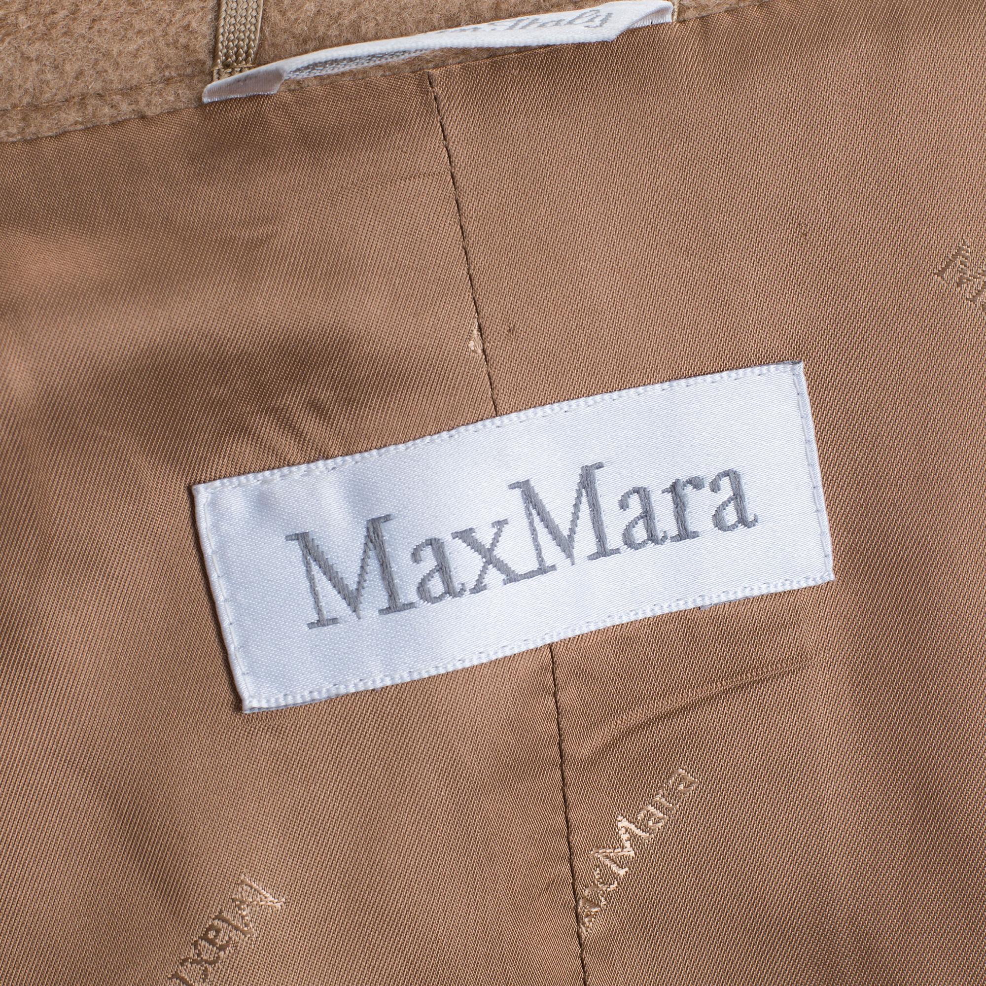 Max Mara coat.