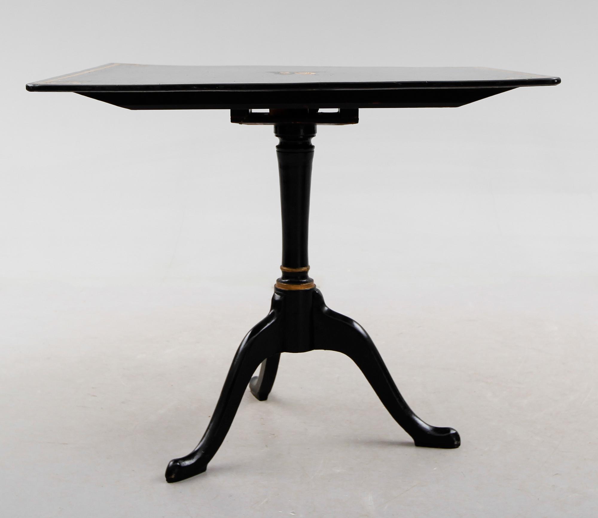 FÄLLBORD, 1800-talets mitt.