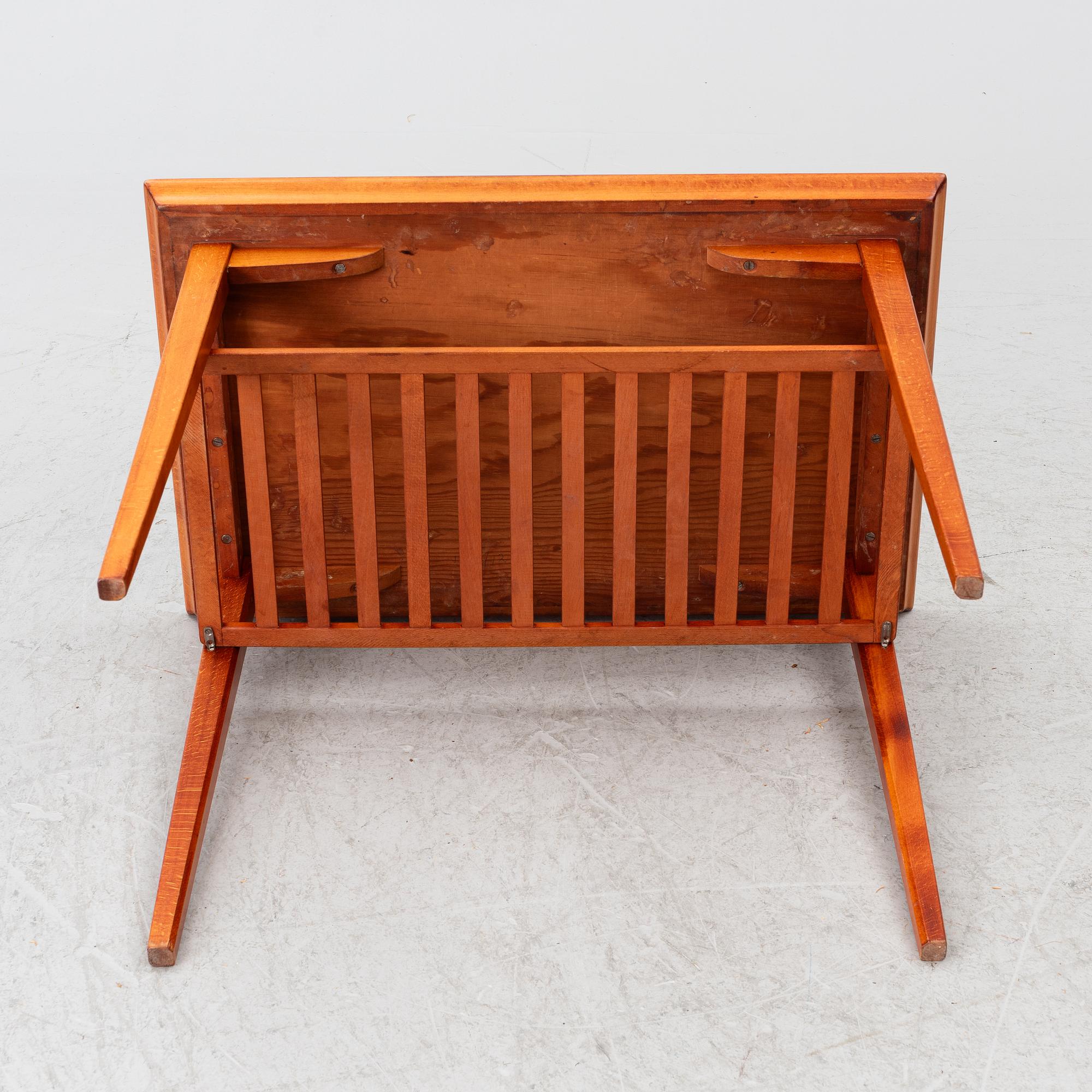A Swedish Modern side table, 1940s.