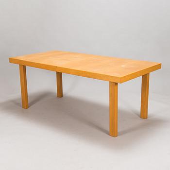Carl Gustaf Hiort af Ornäs, , A 1950s 'Näyttely Senior' dining table and 6 chairs for HMN Huonekalu Mikko Nupponen.