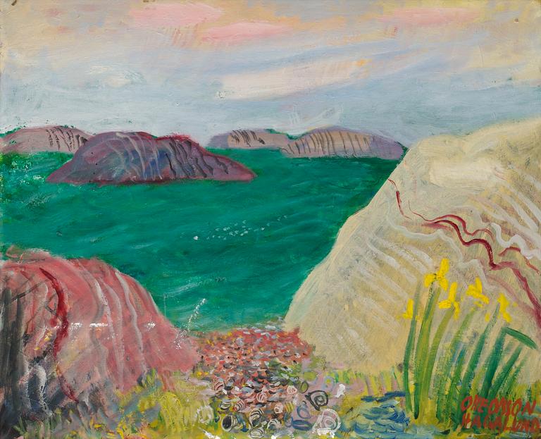 Olle Olsson-Hagalund, Summer by the sea.